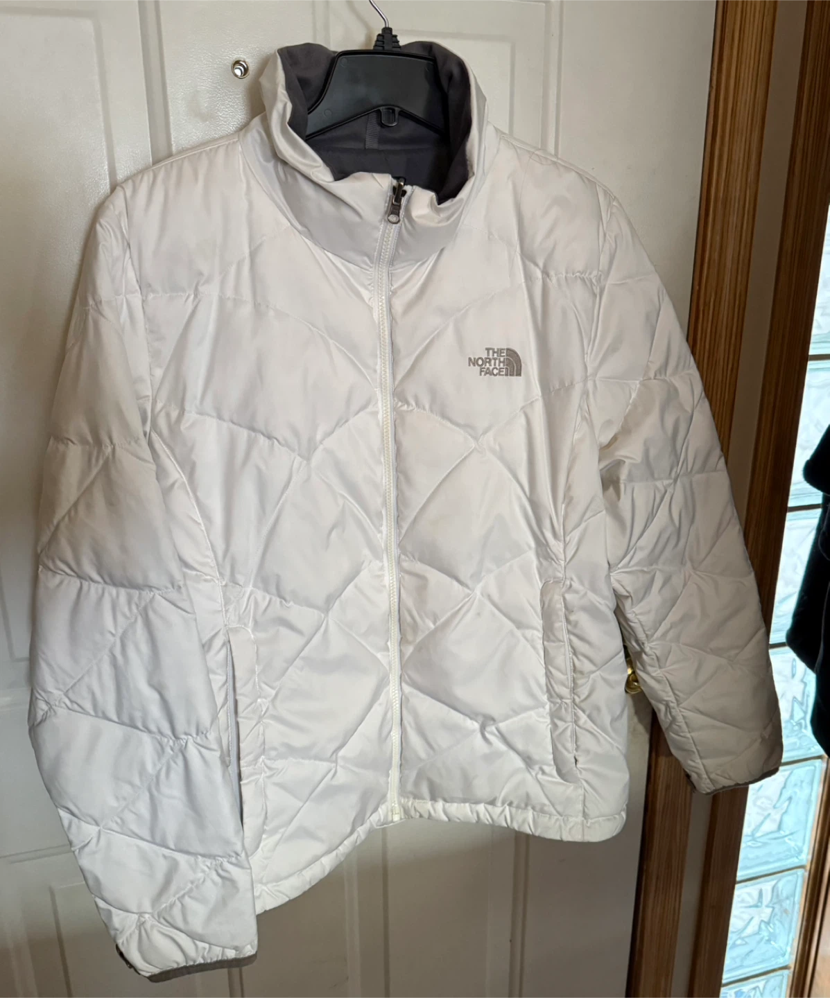 The North Face White Puffer Jacket - Women's XL