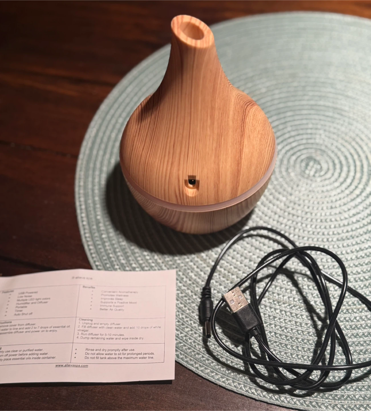 Alieva spa Essential Oil Diffuser - photo 4