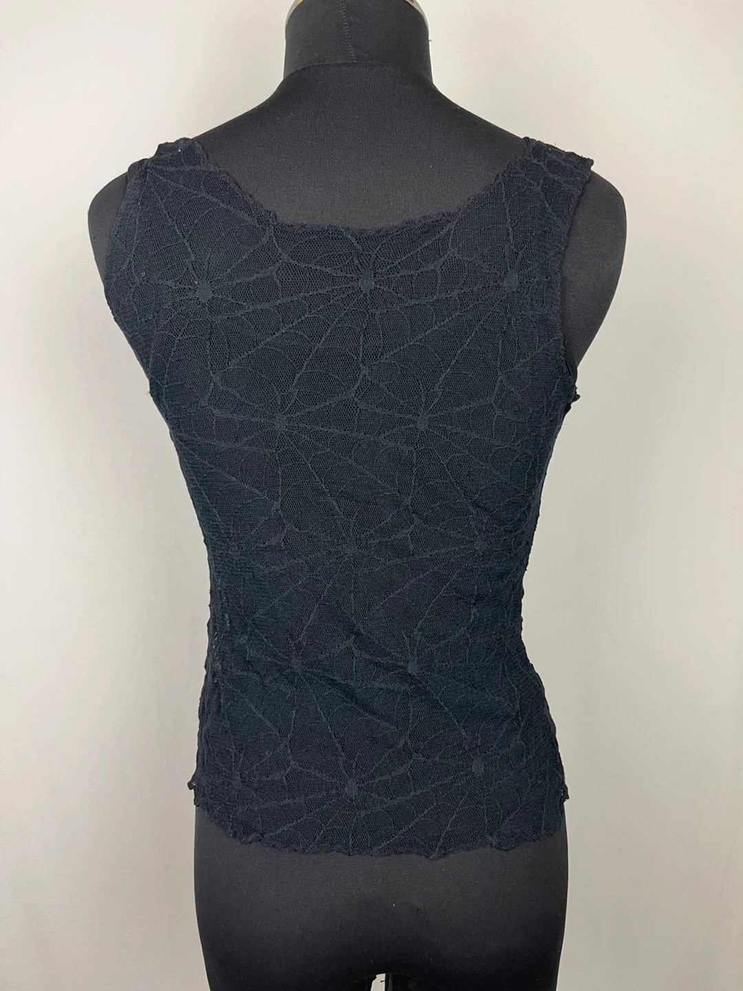 Black Lace Tank Top Size XS - photo 2