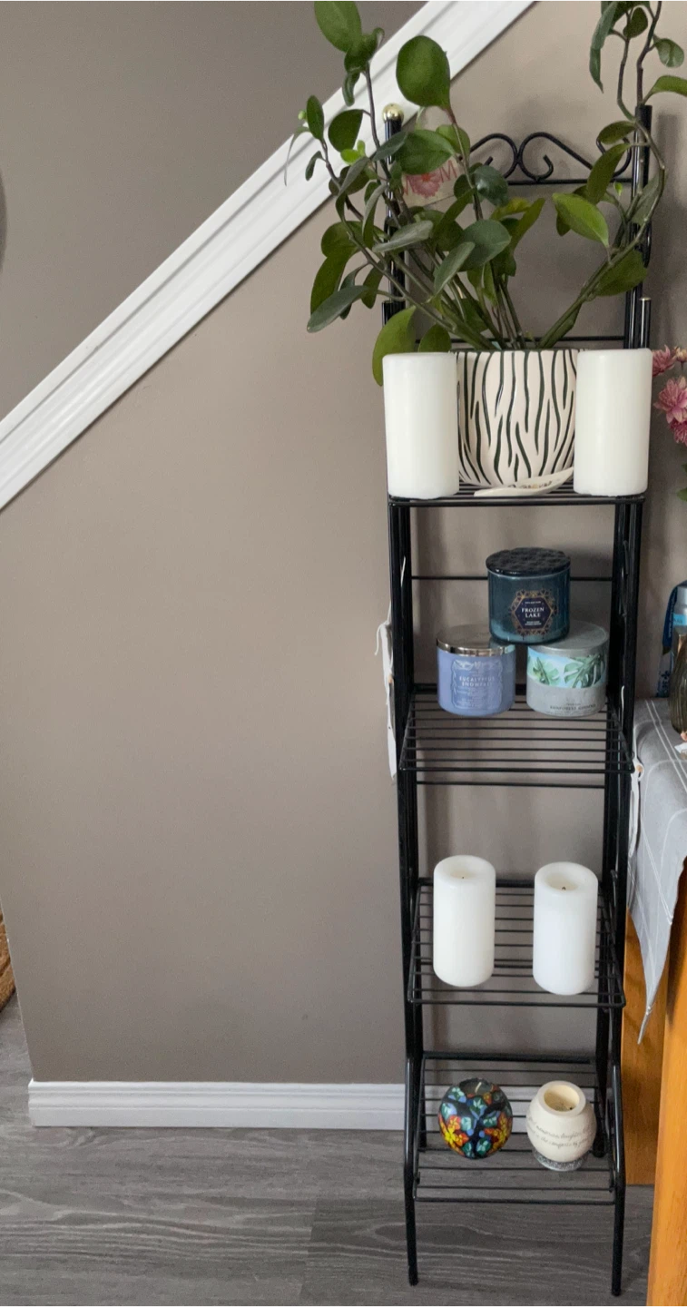 Black Metal Plant Stand - photo 2