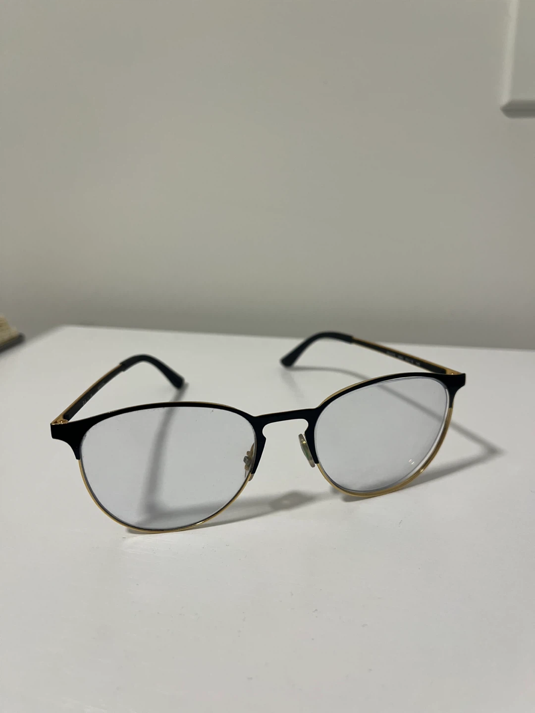 Ray-Ban RB6375 Black & Gold Glasses
