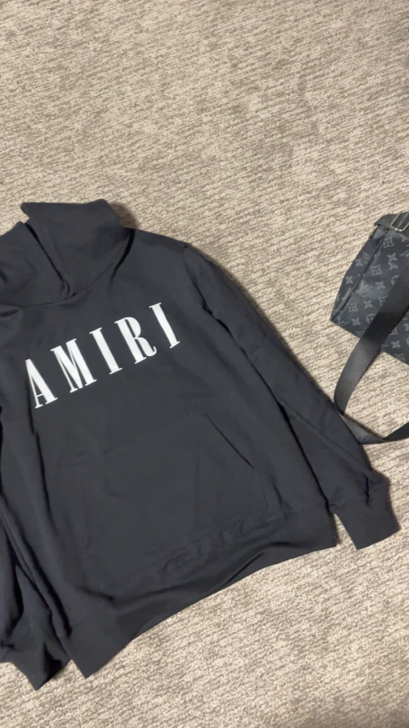 AMIRI Black Hoodie