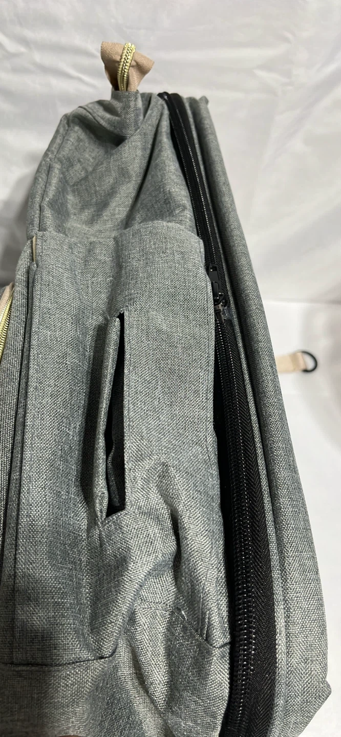 Living Traveling Share Grey Diaper Bag Backpack - photo 3