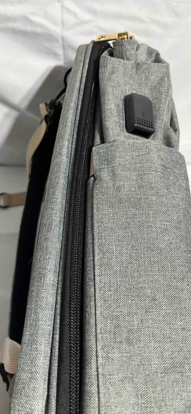 Living Traveling Share Grey Diaper Bag Backpack - photo 4