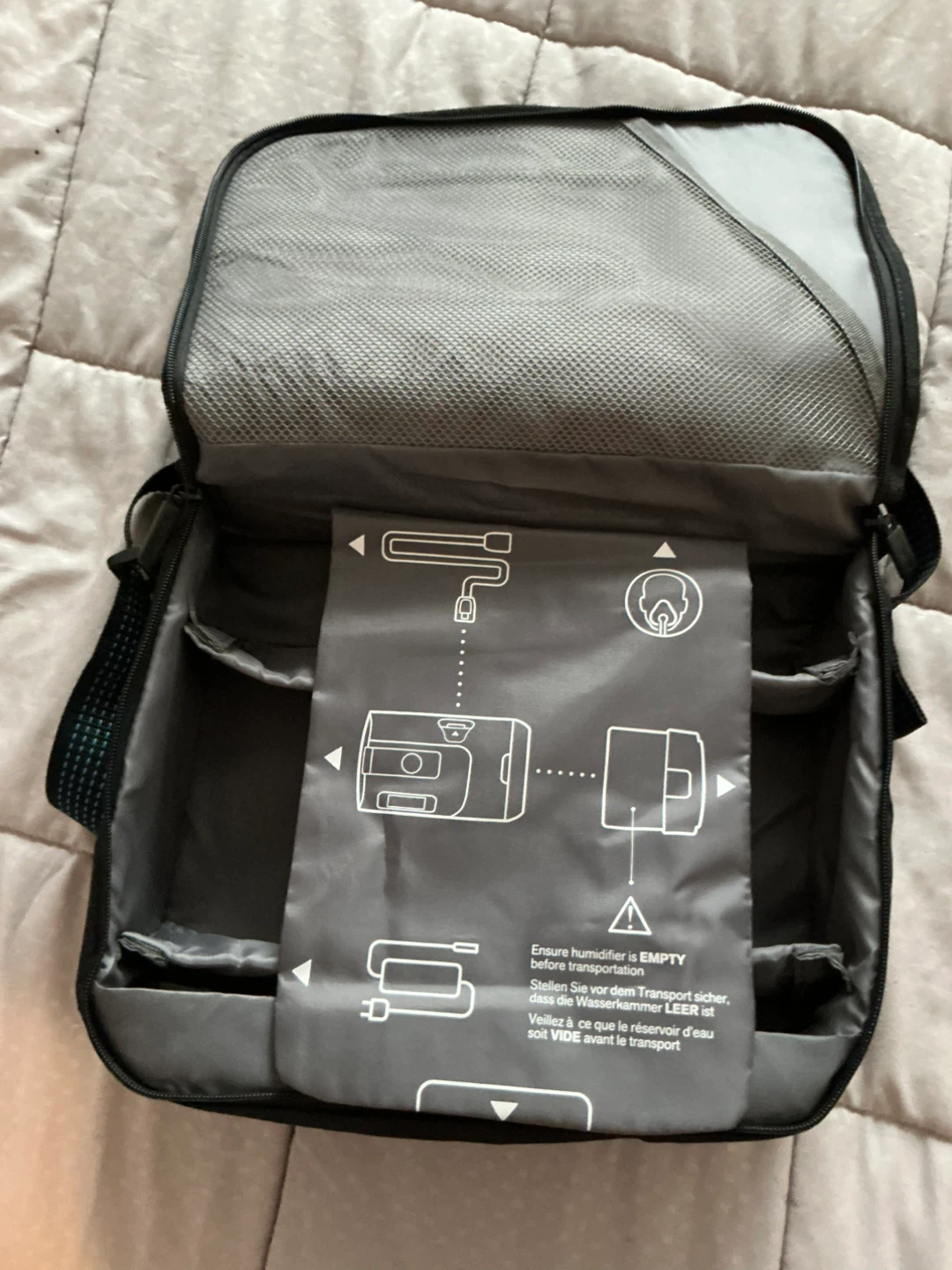 Resmed Travel Bag for AirSense™ 11 & AirCurve™ 11 BiPAP Machines - photo 4