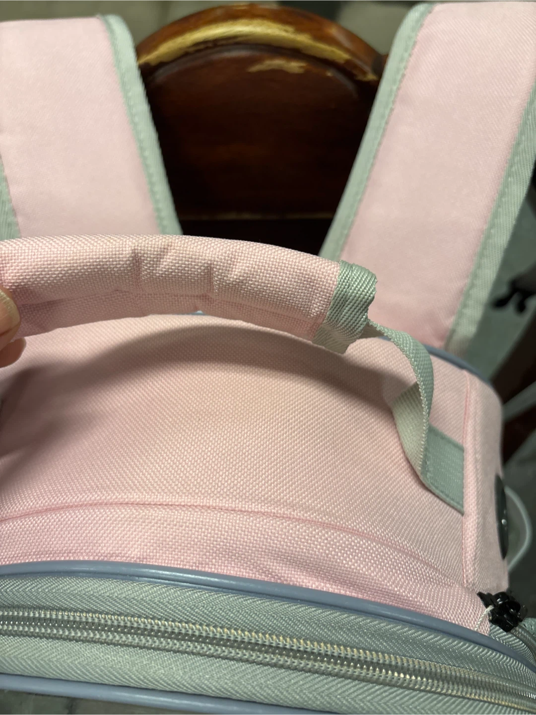 Pink Pet Carrier Backpack - Bubble Design - photo 2