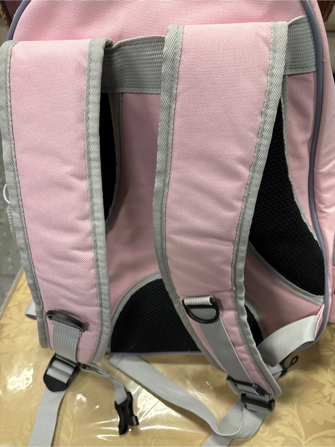 Pink Pet Carrier Backpack - Bubble Design - photo 4
