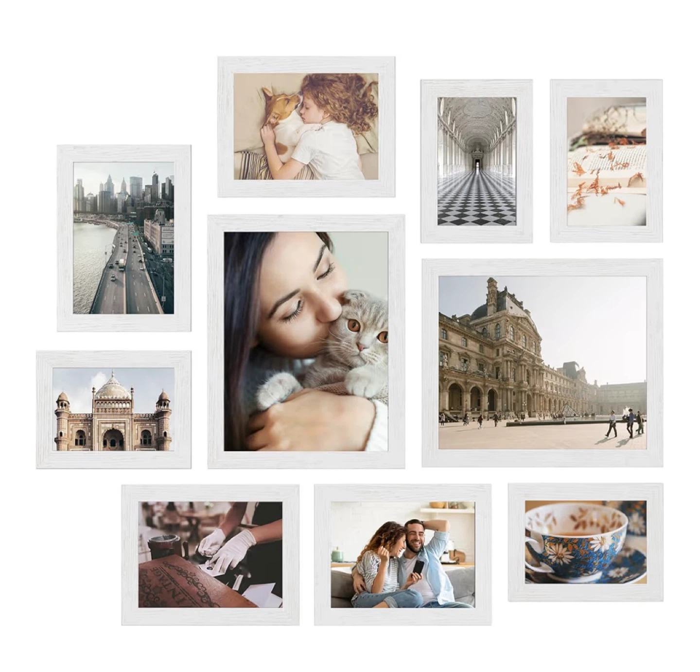 Collage Picture Frames for 10 Photos