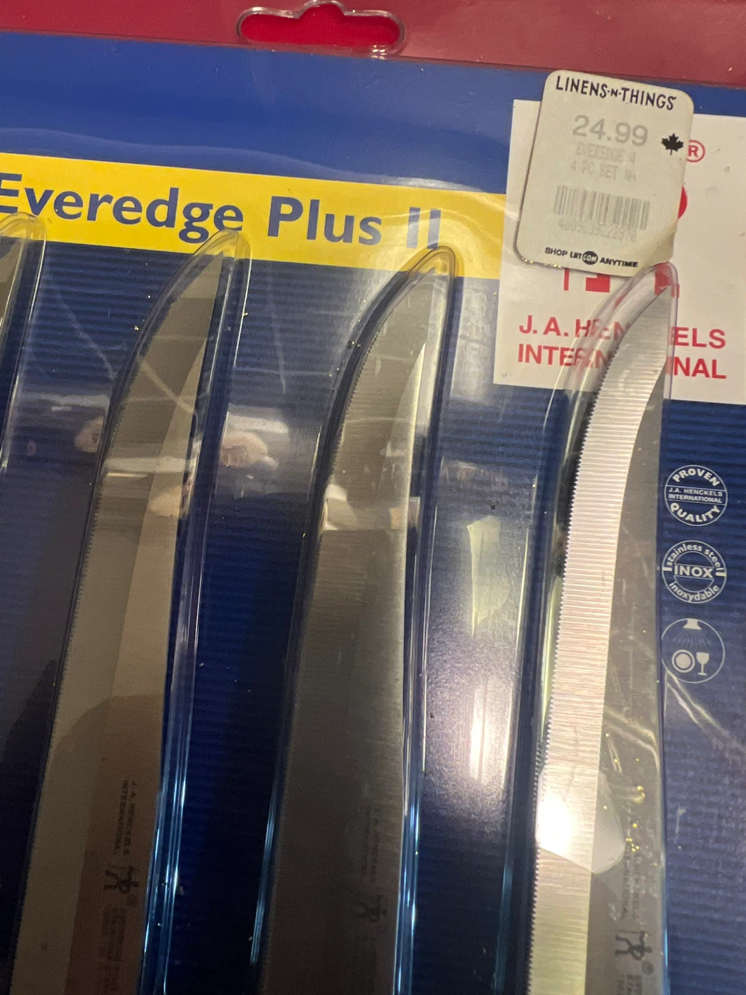 New2sets of 4 $20.  J.A. Henckels Plus II Steak Knife Set - photo 2