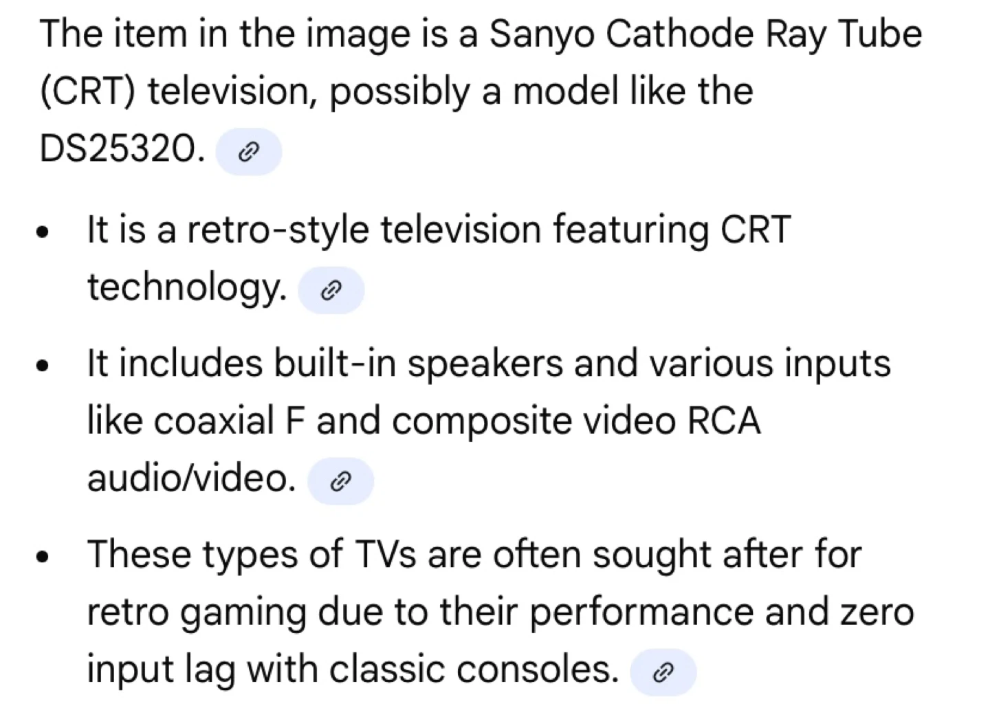 Sanyo DS25320 32” tube tv works perfectly - photo 3