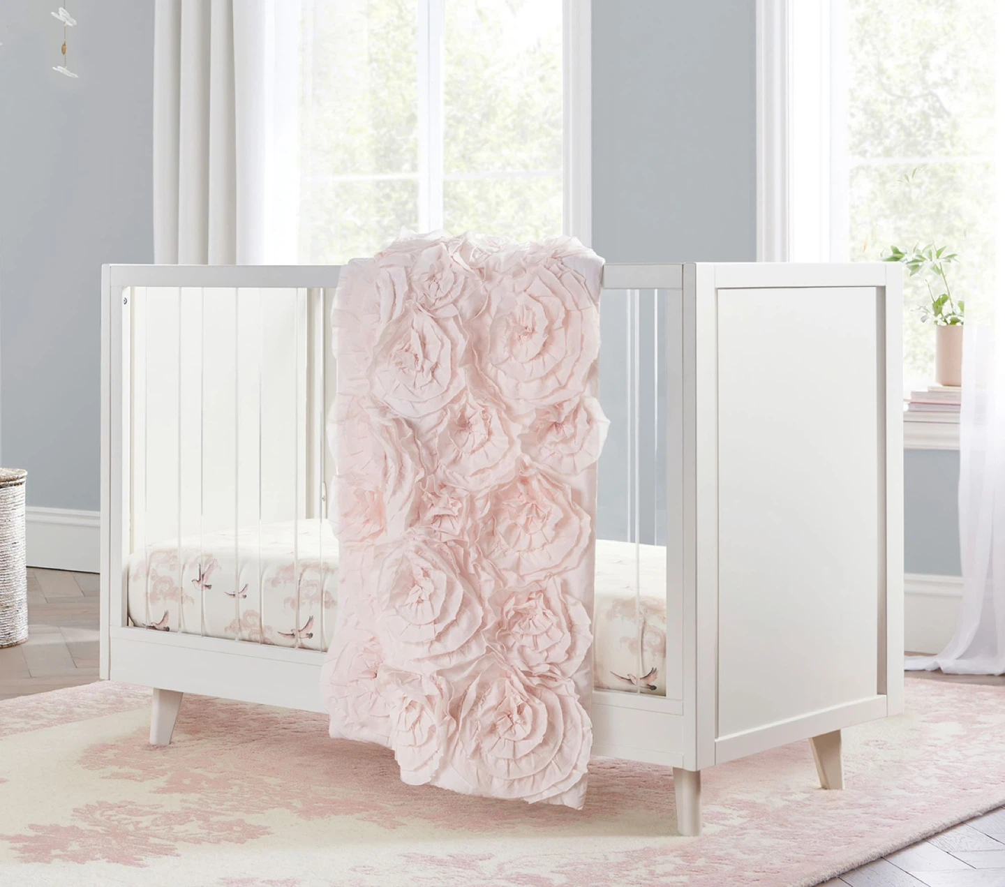 Pottery Barn Kids Sloan Convertible Crib + Mattress $1199 - photo 4