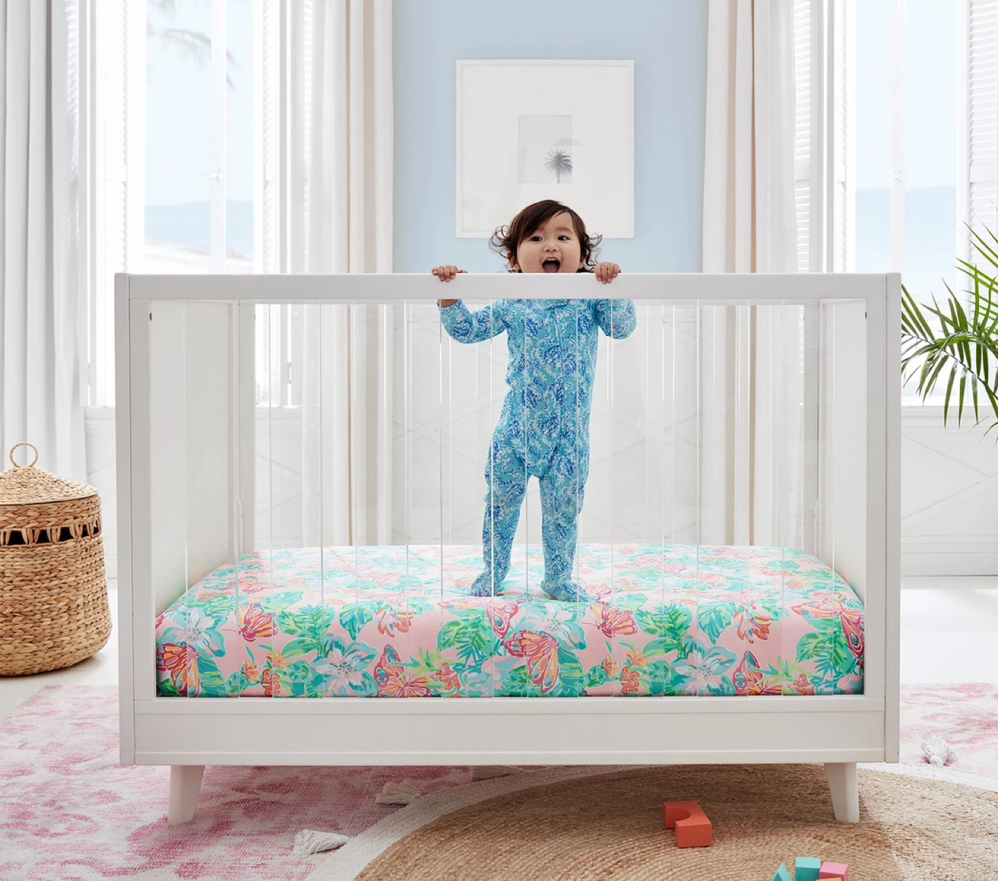 Pottery Barn Kids Sloan Convertible Crib + Mattress $1199 - photo 5