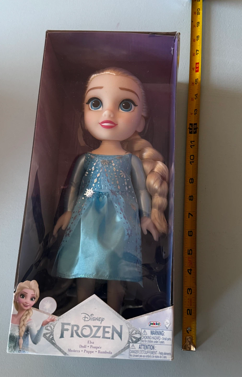 Disney Frozen Elsa Toddler Doll by Jakks Pacific