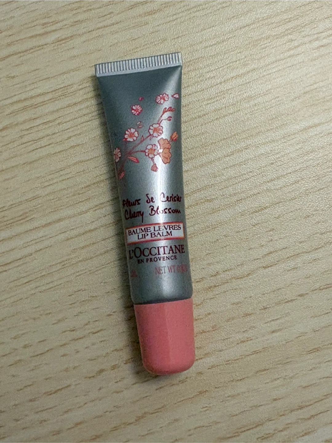 L'Occitane Cherry Blossom Lip Balm 12ml new