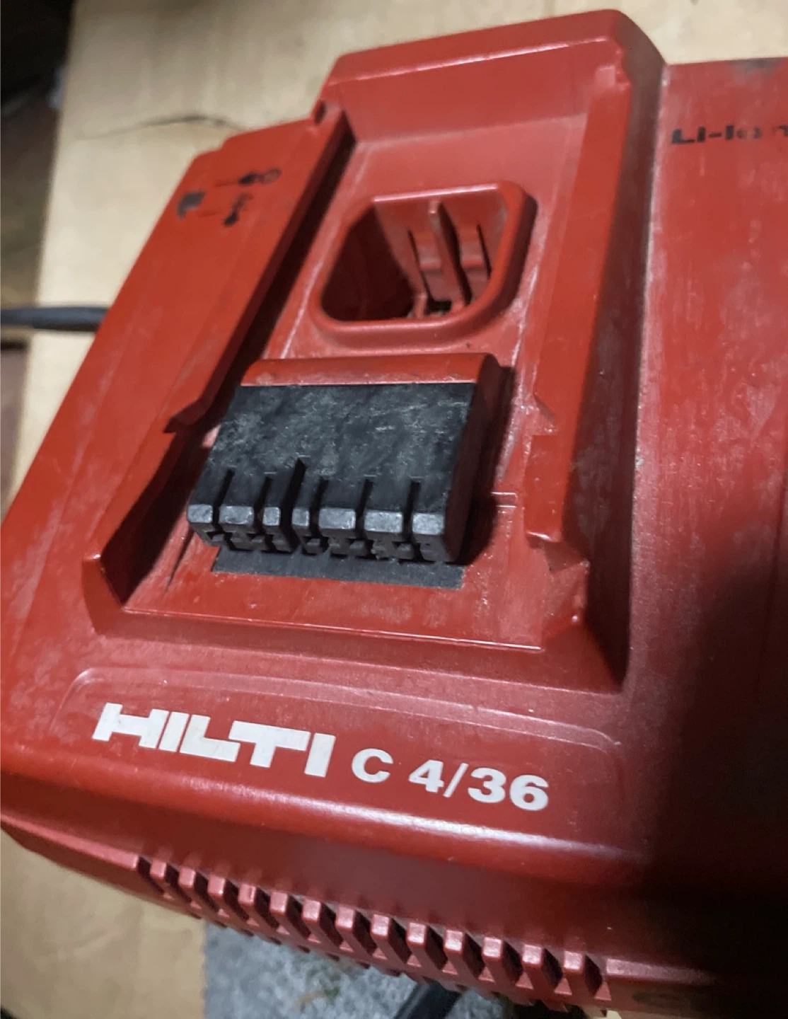 Hilti C 4/36 Battery Charger and 2 batteries