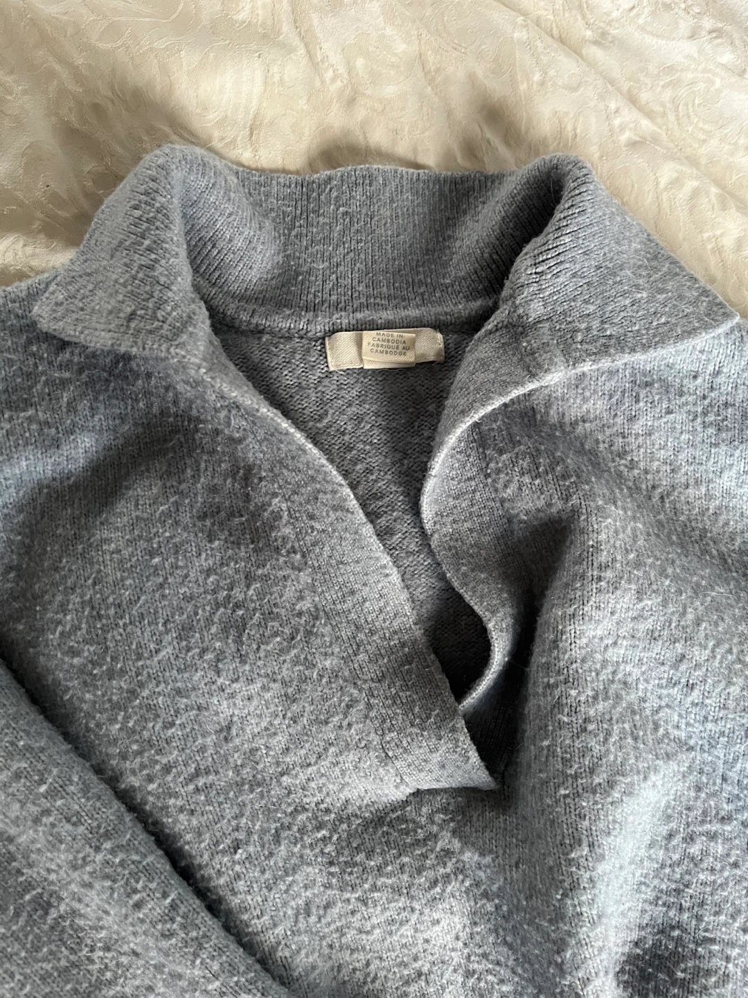 H&M Light Blue Oversized Sweater - photo 2