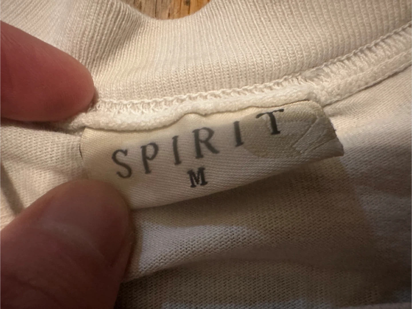 Spirit Jersey White T-Shirt Size M - photo 3