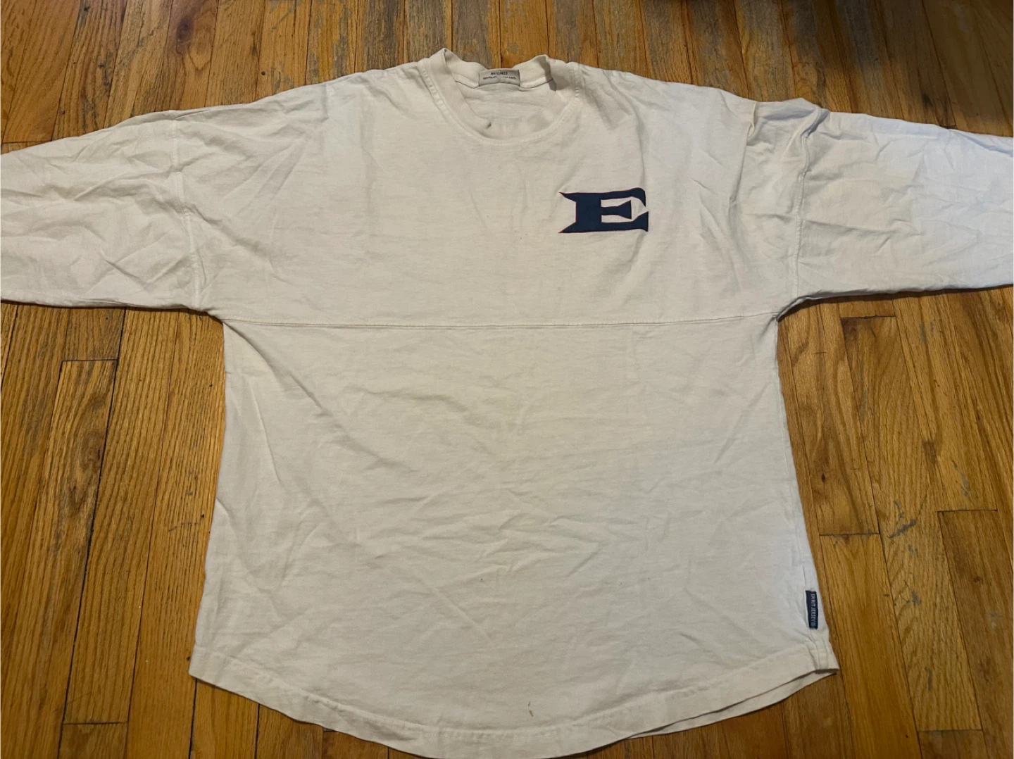 Spirit Jersey White T-Shirt Size M