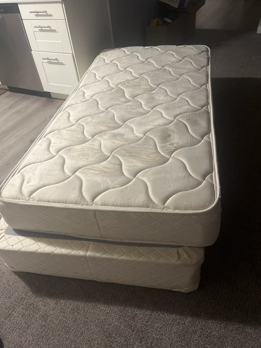 Single Mattress and Box Spring