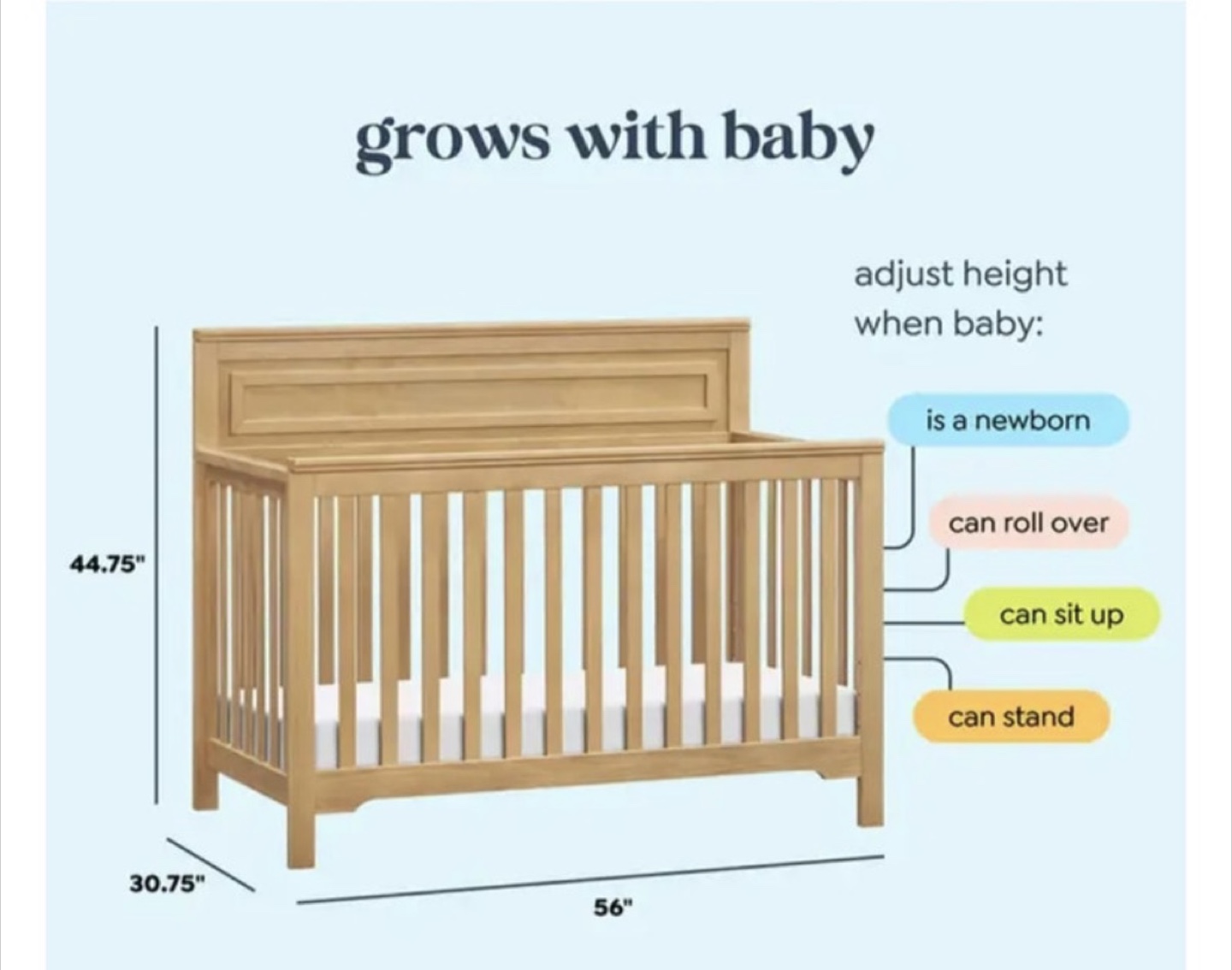 Davinci Convertible Crib in White - photo 2