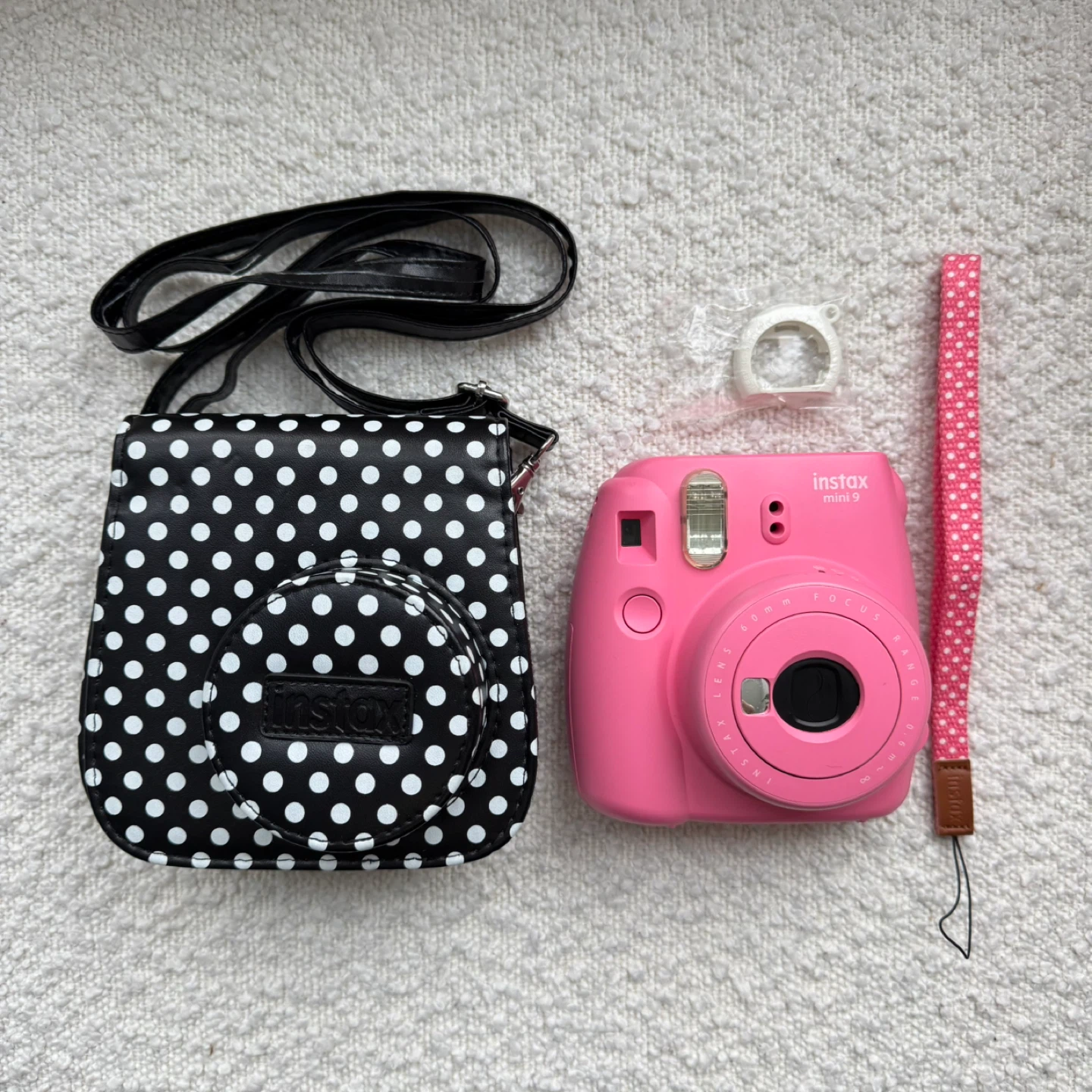 Instax Mini 9 with case