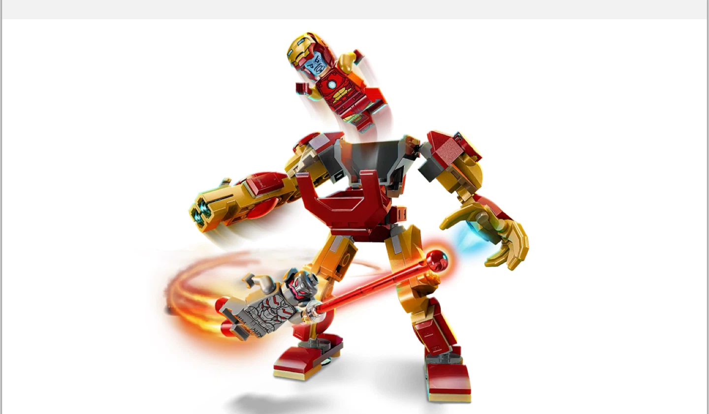 LEGO Marvel 76307 Iron Man Mech Armour vs. Ultron - photo 5