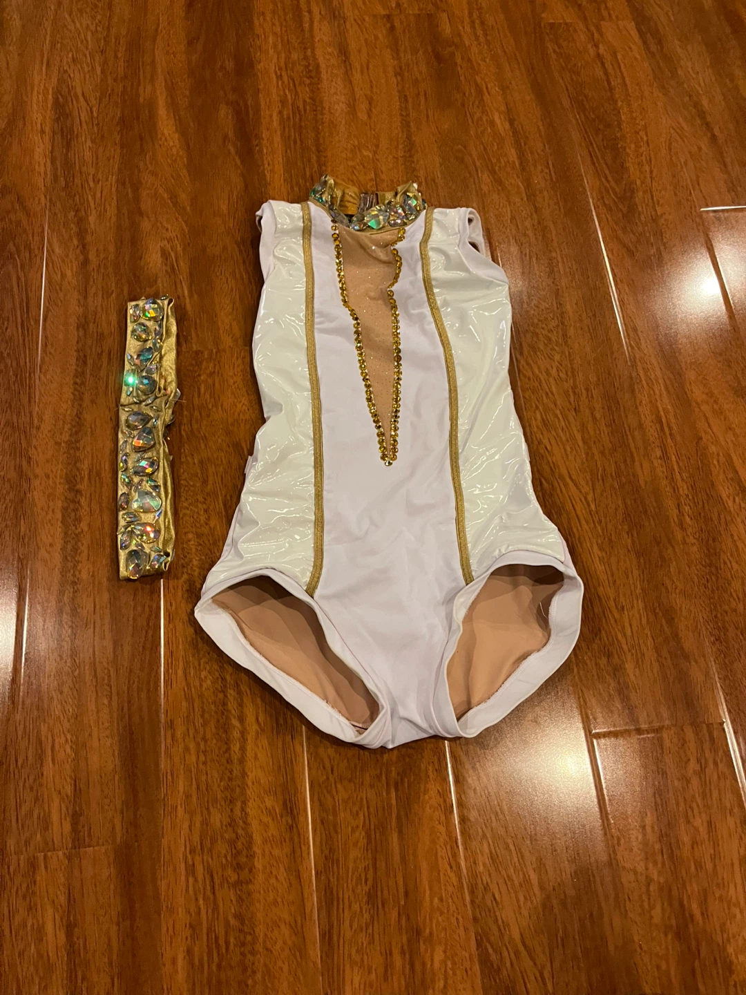 Multi-piece elton john dance costume