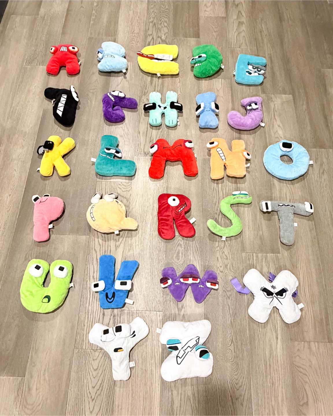 Alphabet Lore Plush Toys - Educational Letters