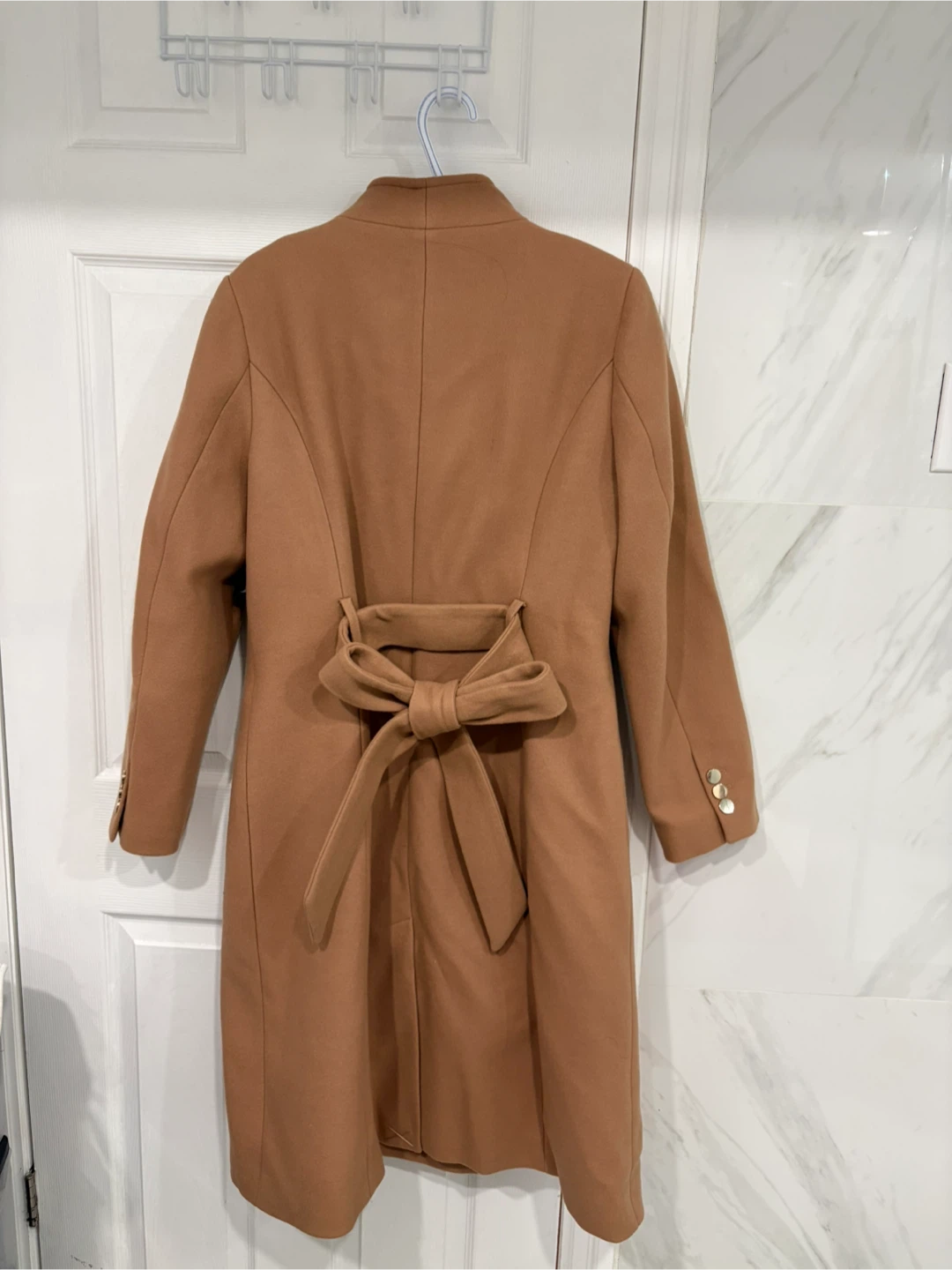 Ever New Brodie Funnel Neck Coat - Size 10 - photo 5
