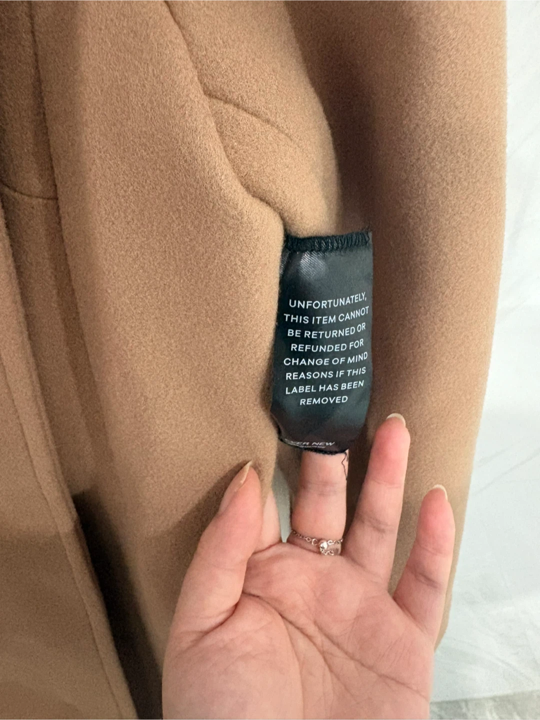Ever New Brodie Funnel Neck Coat - Size 10 - photo 4