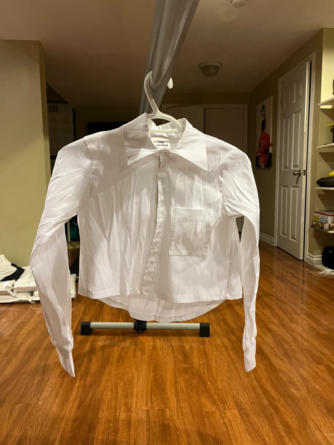 White button up + pants dance costume