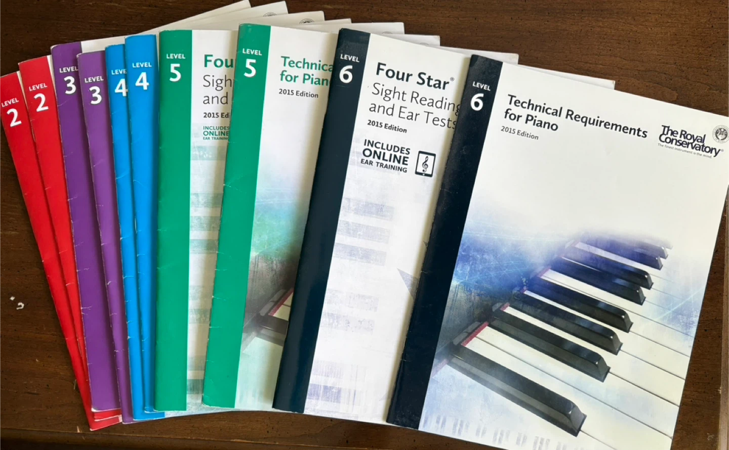 Royal Conservatory Piano Books - Levels 2-6
