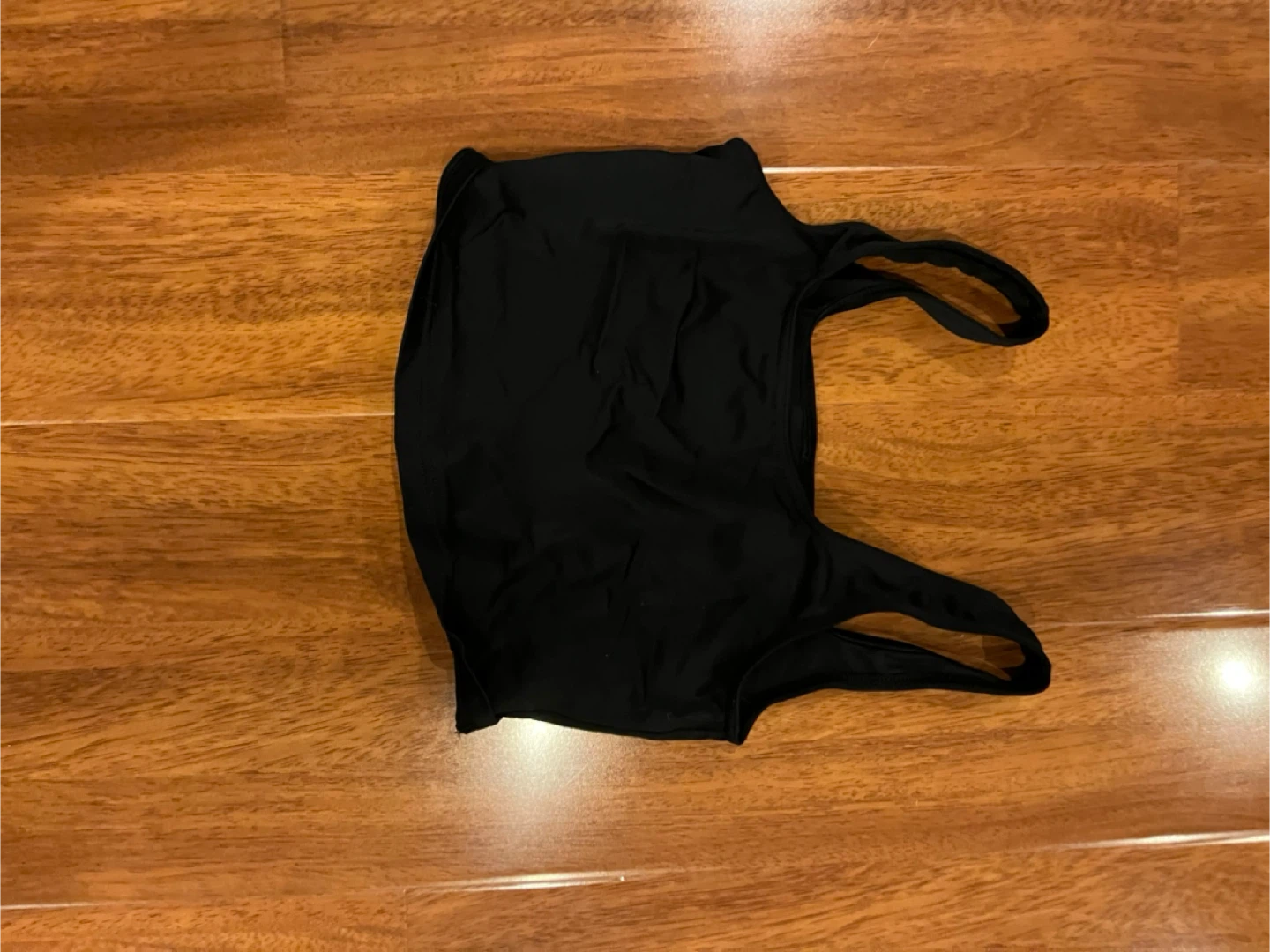 Plain black dance top and pants - photo 2