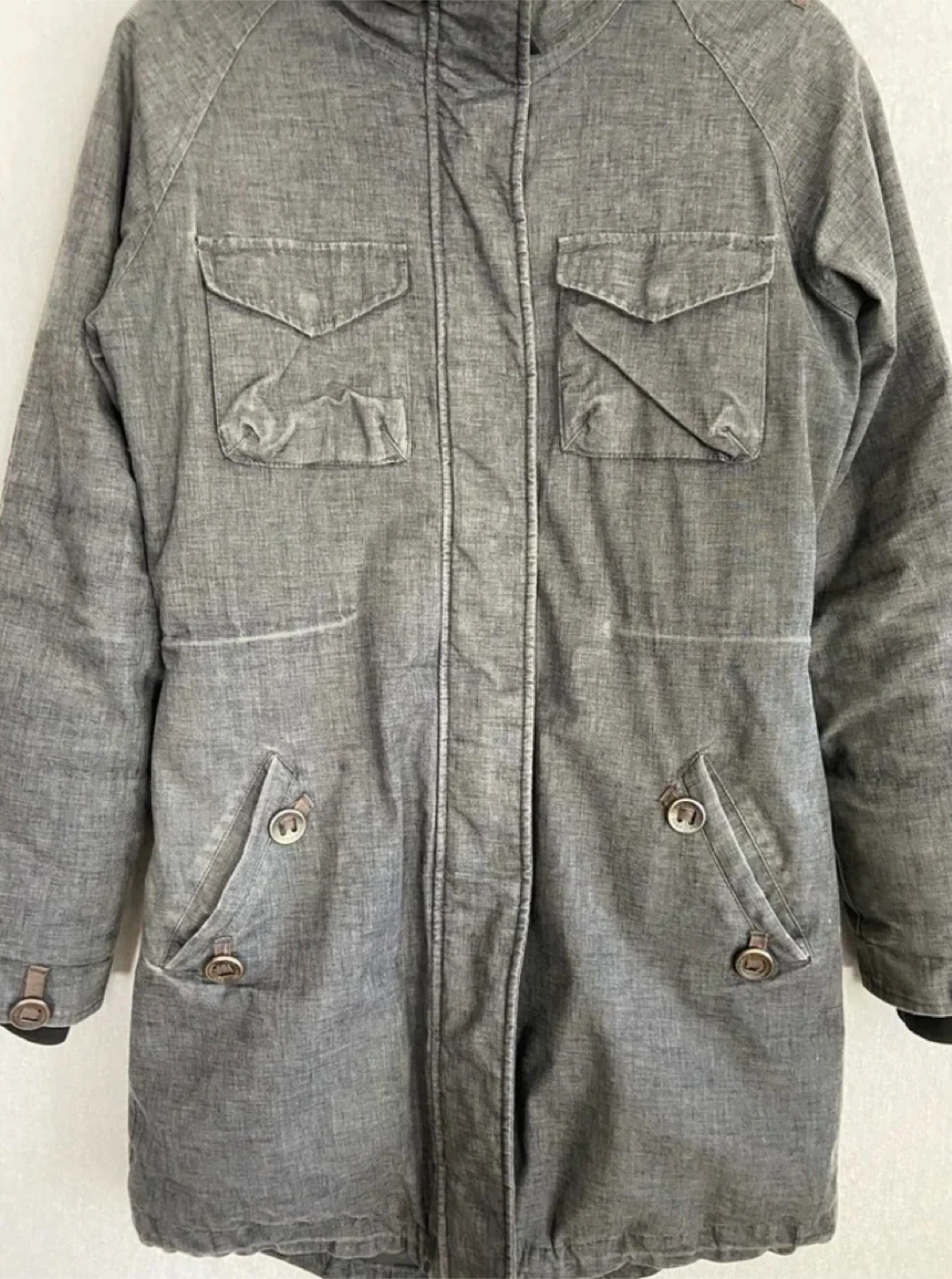 Aritzia Community Grey Winter Parka - photo 4