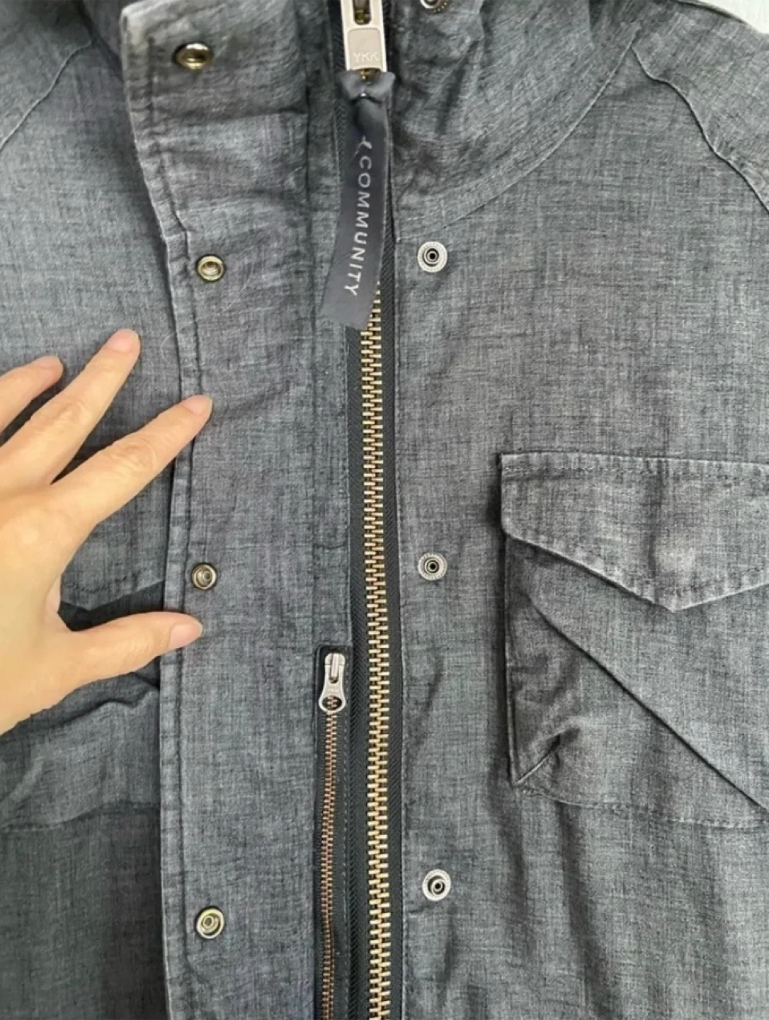 Aritzia Community Grey Winter Parka - photo 5
