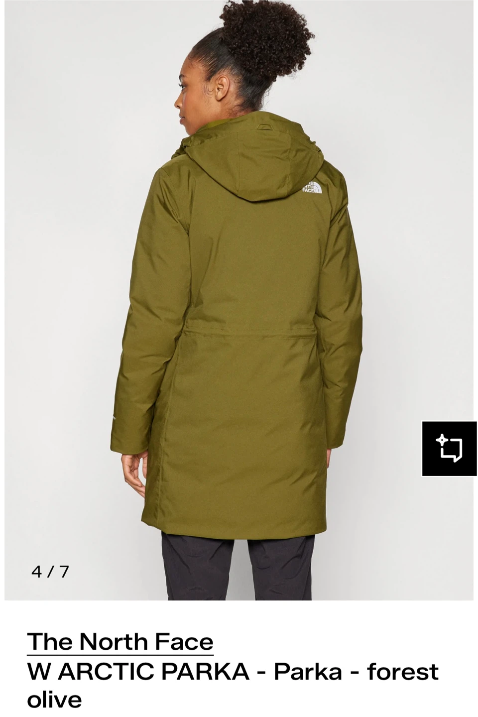 The North Face W Arctic Parka - Forest Olive - photo 4