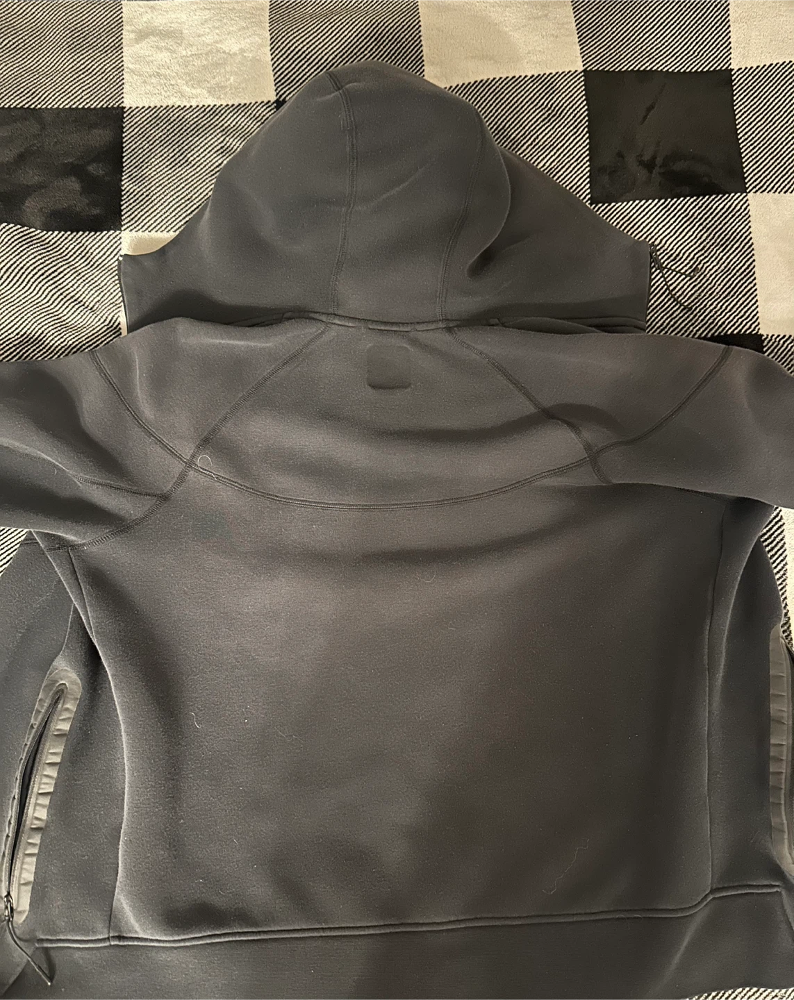 Nike Tech Fleece Hoodie - Black, Size M - photo 2