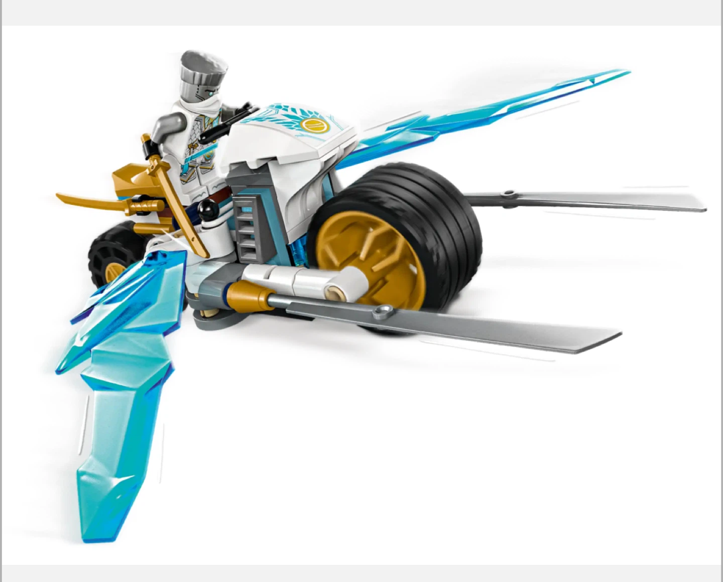 LEGO Ninjago Zane's Ice Motorcycle 71816 - New - photo 3