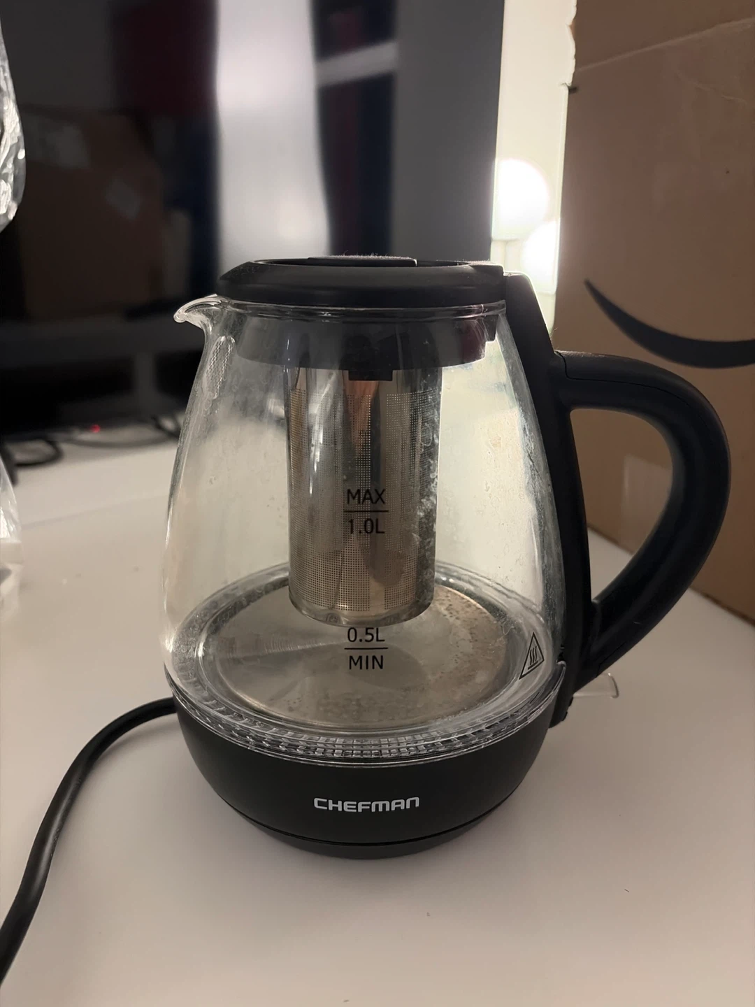 Chefman Electric Kettle RJ11-10-RMC, 1.0L