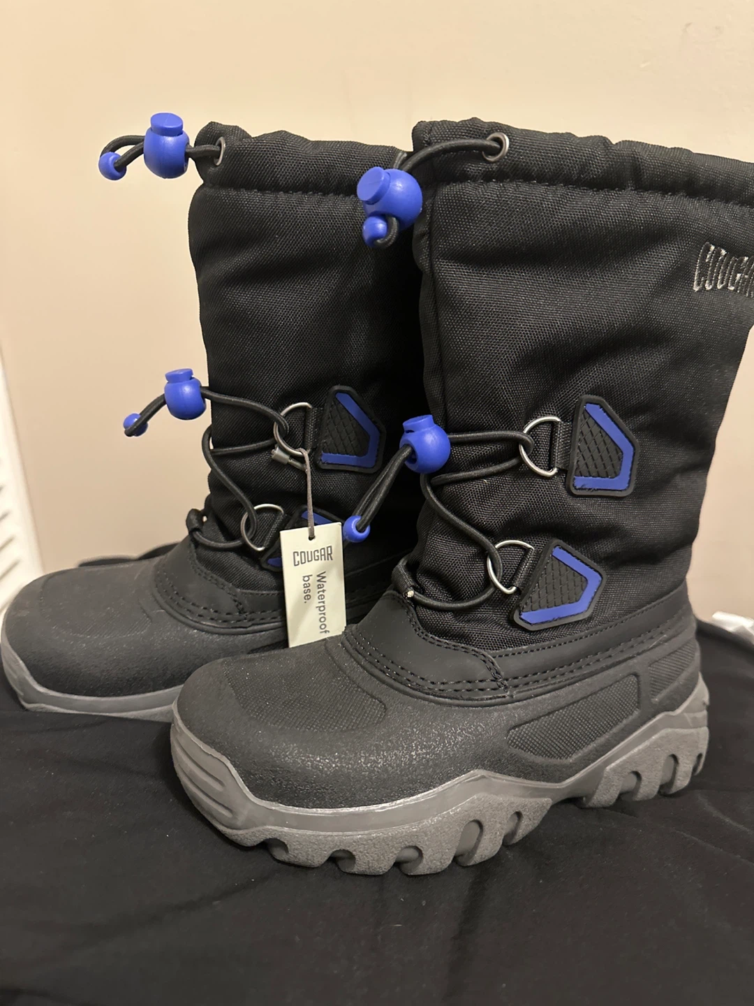 Cougar Waterproof Winter Boots - Size 12 Children’s