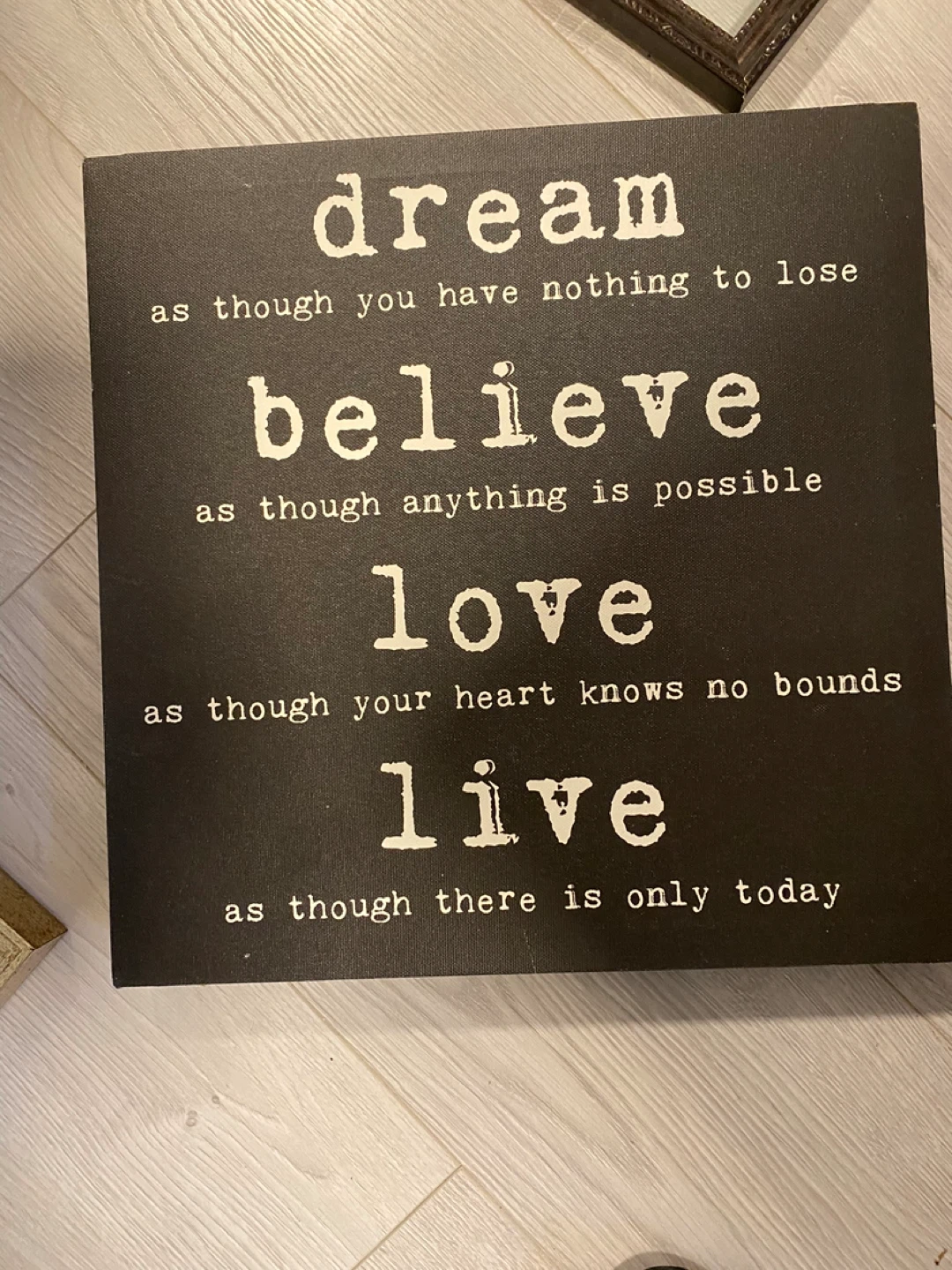 Inspirational Canvas Wall Art