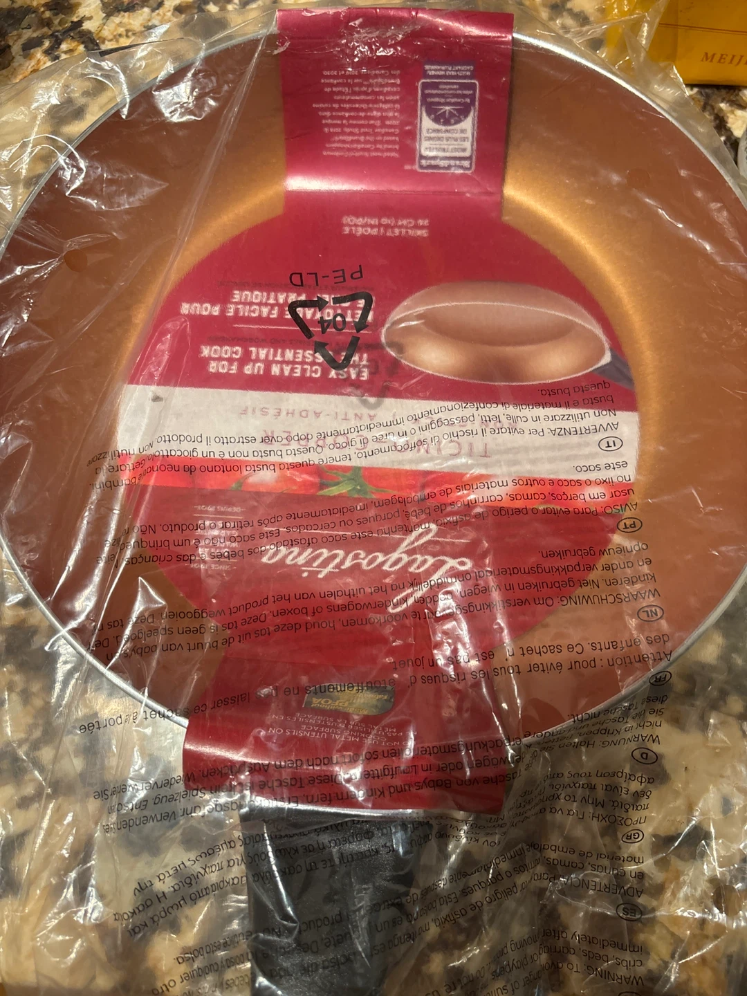 Lagostina Ticino Copper 26cm Skillet - New - photo 2