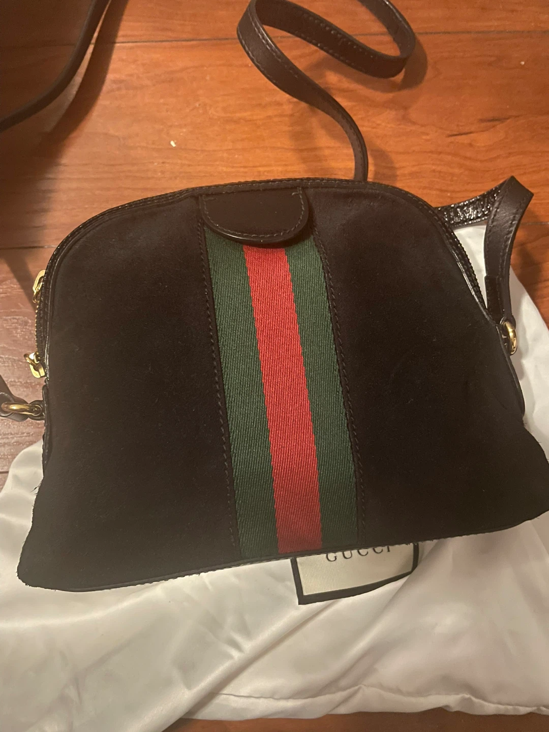 Gucci Ophelia black suede authentic - photo 2