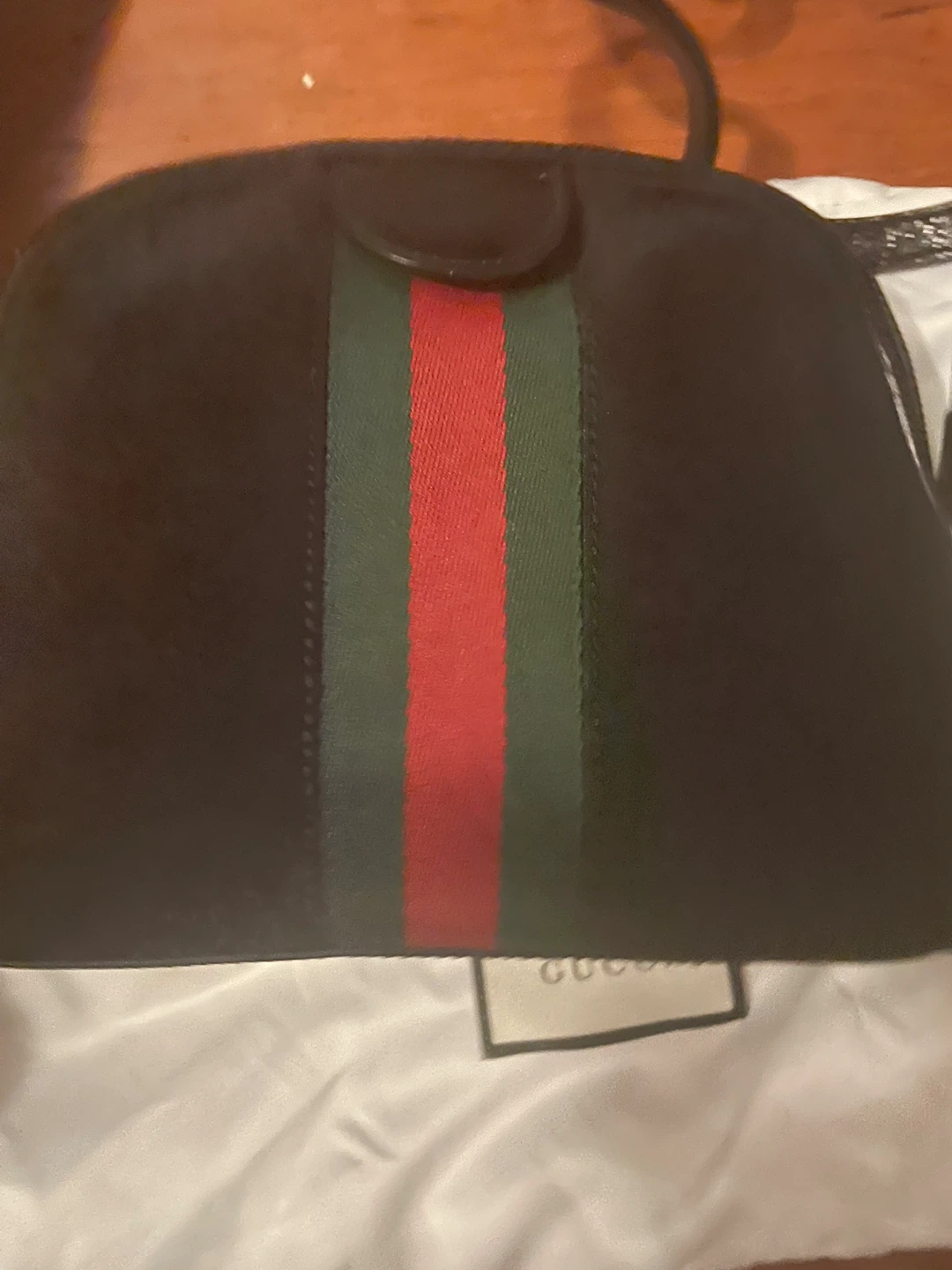 Gucci Ophelia black suede authentic - photo 3