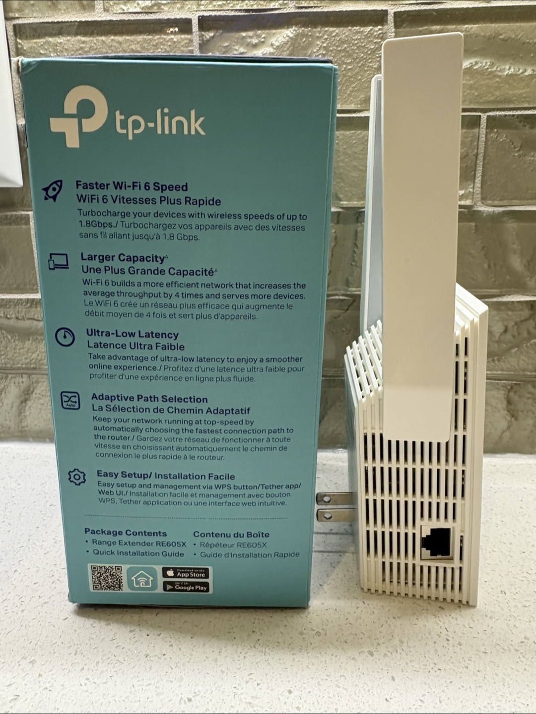 TP-Link AX1800 Wi-Fi 6 Range Extender - RE605X - photo 3