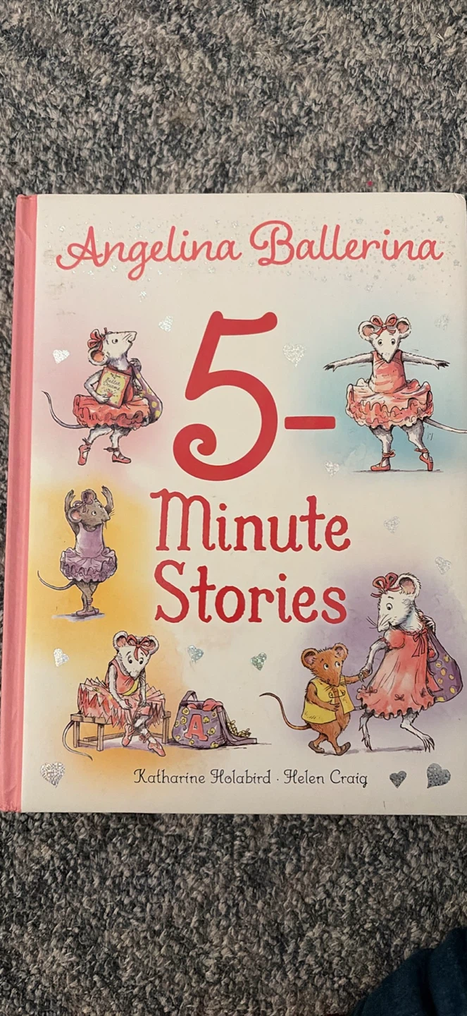 Angelina Ballerina Anthology: 5-Minute Stories Book