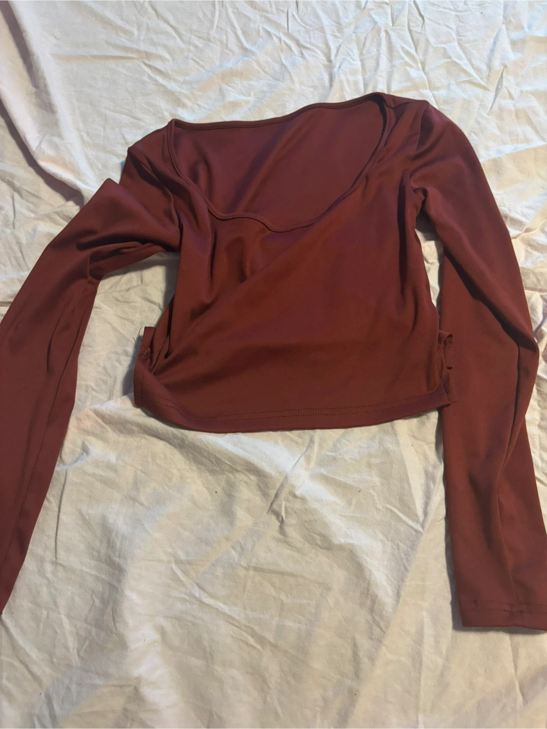 Dazy Long Sleeve crop Top - Size S