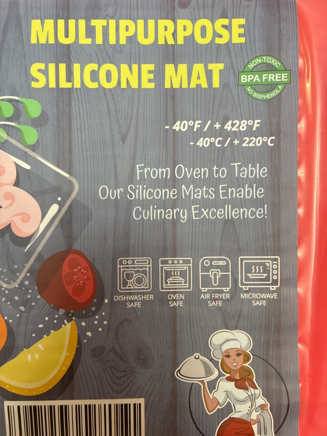 🧡New Multipurpose Silicone Mat - Oven/Dishwasher Safe - photo 2