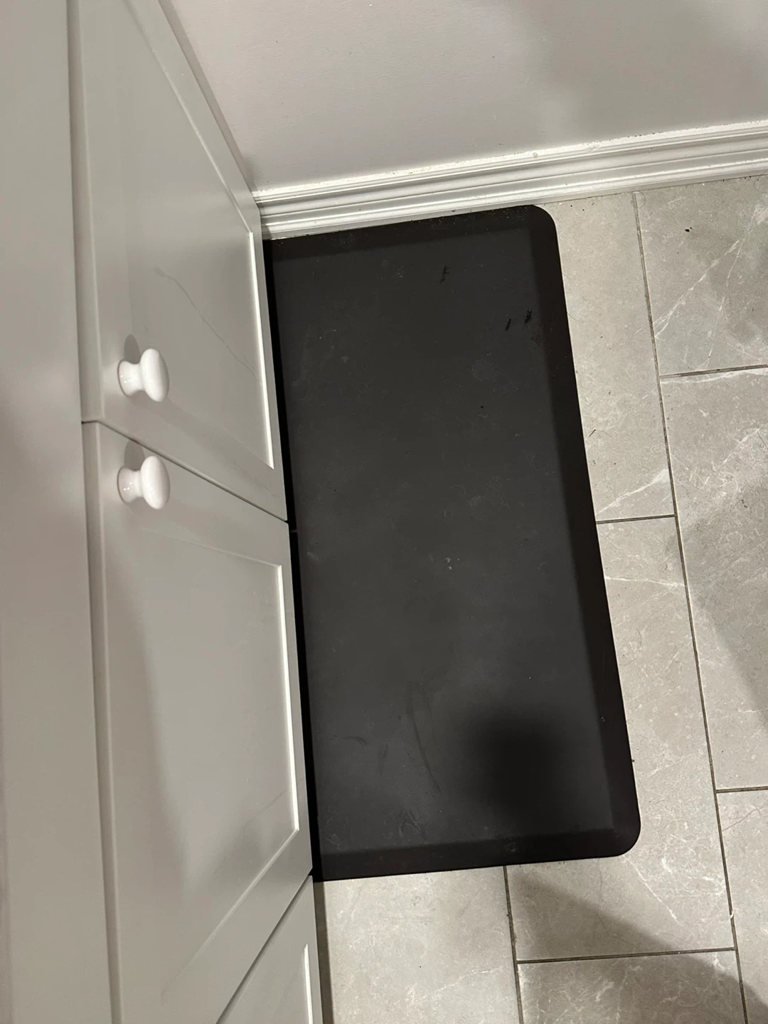 Black Anti-Fatigue Kitchen Mat