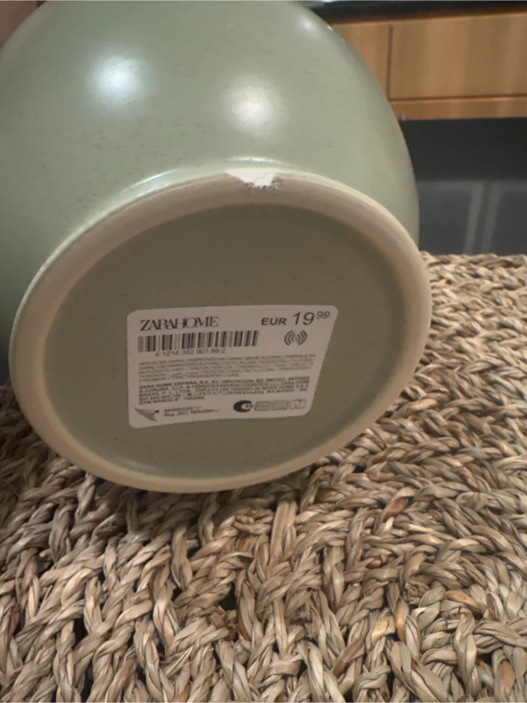 Vase sage green - photo 4